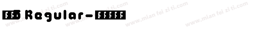 了宁5 Regular字体转换